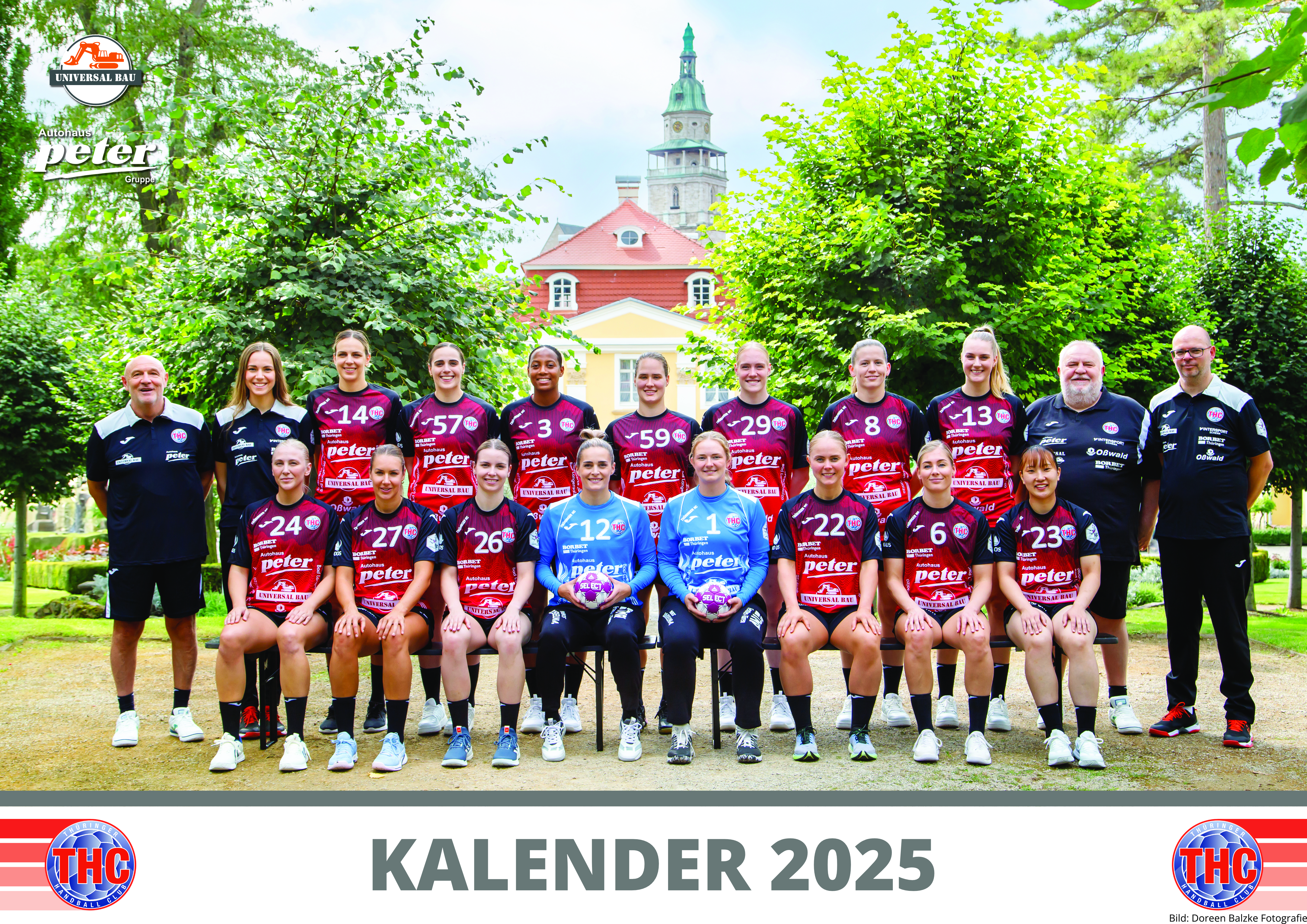 THC Jahres Wandkalender